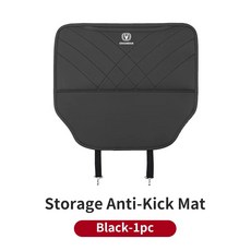자동차 킥 패드 가죽 보호 커버 방수 매트 창안 플러스, 1개, 1. Black-1pc