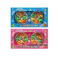 바닷속 빙글빙글 낚시놀이 1p 랜덤 어린이 완구 순발력 보드게임 유치원 단체선물추천 역할 소꿉놀이, 1개