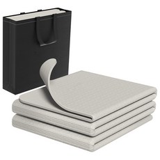 Annisely 요가매트 접이식 tpe 6mm, 1개, 그레이