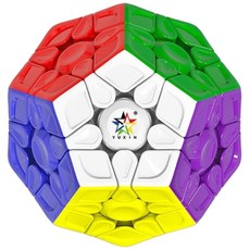 裕鑫 五魔方V3 升級磁力版 亮面 大容錯 順滑 三階五魔方 異形魔方, 彩色, 1個