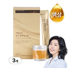 [본사직영] 여에스더 마시는 실크 알부민 골드 국민영양 프로젝트, 3박스, 14회분