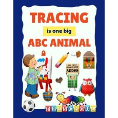 ABC animal is one big tracing for preschoolers: Fun book to practice writing beginner to tracing hal... Paperback, Independently Published