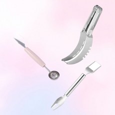 다용도 컷팅 멜론 모양칼 슬라이서 과일칼 긴 빙수용 pre+14624Ez, 커팅 포크