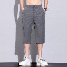 꽃소담 남성용 여름 냉감 소재 7부 바지 HZHF26B274