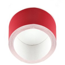 현숙상회 세모네모제본라벨JB250025mmX10m빨강 칼라테이프 롤테이프 제본표지