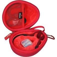 애프터쇼크즈 에어로펙스/애프터쇼크즈 티타늄 미니/애프터쇼크즈 에어/애프터쇼크즈 오픈무브/오픈런 프로 오픈이어 무선 골전도 헤드폰 블루 케이스 전용, Red, 1개, 빨강