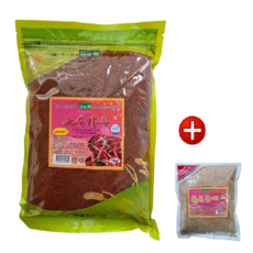 [산내들] 고추가루 김치용보통 1kg 구매시 볶음통깨 80g 증정, 1개