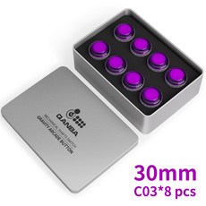 QA 중력 30MM 버튼 기계식 LX 푸시 스위치 박스, C03
