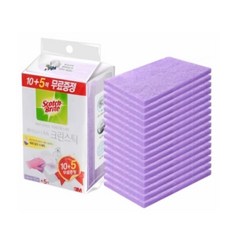 세제함유 베이킹소다수세미 블루베리 청소시트 15매, 1개