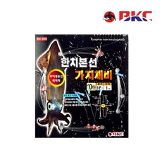 백경 한치 본선가지채비 선상 오징어 쭈꾸미 낚시채비, 1개
