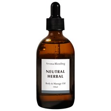 소소코 100% 천연 블랜딩 아로마 바디오일 마사지오일 헤비버전, 1개, 100ml, 2-10. 뉴트럴허벌_헤비버전