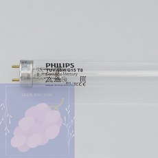 GS 소독기램프 교체용램프 15와트 살균소독기, 1개