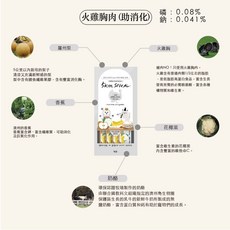 DuoMaoMao 朝貢 犬貓用蔬果肉泥 寵物零食, 1個, 火雞胸肉(助消化)
