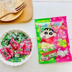 토하토 초코비 과자 요구르트맛18g 일본, X. 하야카와 짱구는 못말려 하트 모양 과일, 1