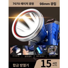 휴대용 후레쉬 EDC 방수 충전식 강력한 키링 키체인, 1개