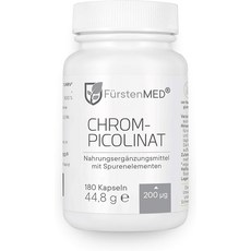 FürstenMED 크롬 캡슐 200mcg 180캡슐, 1개, 180정