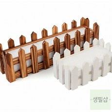 생필샵 사각 인조화분 조화식물화분 사무실화분 플랜테리어화분, 화이트 - 소