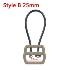 에머슨기어 L.Q.E 원 투 포인트 슬링 시리즈 사냥 에어소프트 슬링 매시 후크 라이플 슬링 전술 총 슬링 EM, 01 BK