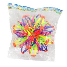 입체 확장 구조 장난감 공 다채로운 색상 손놀림 감각 발달 놀이 완구, 1개, 상세페이지 참조