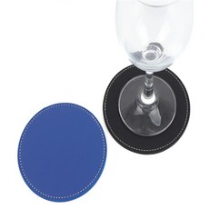 헤븐컴스 원형 컵 받침 티받침대, 블루