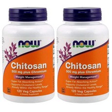 나우푸드 키토산 500mg 베지 캡슐, 120정, 2개