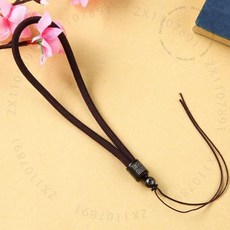 紫黑檀木鑲銀手把件繩 S925銀 玉器文玩 高檔手把繩, 1個, 咖色銀絲款,3條