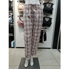 보디가드 보디가드 보디가드 트윌기모 베이지 체크 여성이지바지BHWEBA01 (P003739540)