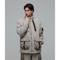 [내셔널지오그래픽] N244MPD090 필름메이커 마운티너스 퀼팅 패딩자켓 S BEIGE