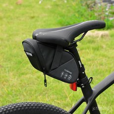 【桃園有貨】公路車硬殼EVA上管包 防水觸摸7.2寸手機包 自行車上管包 單車包 公路車包 山地車包 腳踏車包, 1個, 自行車後座尾包+高端大氣款,可掛後尾燈+生活防水+安全反光