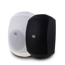 액티브 뮤직스피커 벽면브라켓형 4.5inch 2WAY RMS 50W MAX 100W 8옴 화이트 1조(2EA) 각도조절