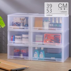 KEYWAY LF抽屜整理箱 收納櫃 LF0083LF0085 台灣製, 1個, 30L, 霧透
