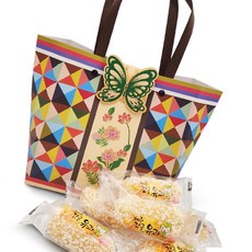 FOU 조각보 전통 가방 유과세트 1인용