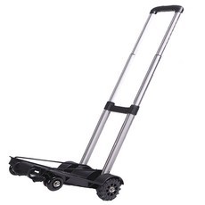 費歐家 坦克輪摺疊手推車, 黑色手推車坦克輪, 1套