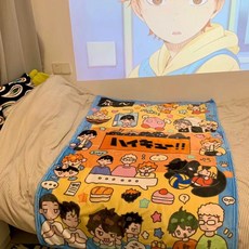 熱賣 【柔軟毛毯】小排球空調午睡毛毯動漫沙發毛毯排球少年空調毯珊瑚絨卡通毛毯