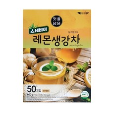 이레 스테비아 레몬생강차, 1개, 50개입, 12g