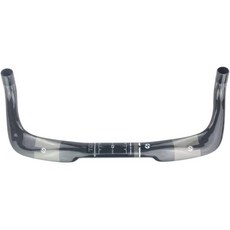 UPANBIKE 고정 기어 자전거 핸들바 T800 탄소 섬유 31.8mm*400mm420mm440mm 불혼휴게 바 TT 유리질 블랙 매트 400mm*31.8mm, Glassy Black, 1개