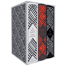 (英文書)Fyodor Dostoyevsky 3-Book Boxed Set： Crime and Punishment; The Idiot; The Brothe... 精裝版, Penguin Classics, English, Hardcover