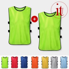 1+1 축구 팀조끼 스포츠 단체 행사 단체복 조끼