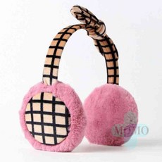 모모 체크 귀마개