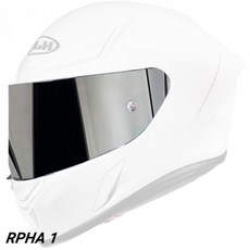 HJC RPHA 1 安全帽鏡片 HJ-35 深墨片 抗UV耐磨, 1個, 電鍍銀RPHA1,統規