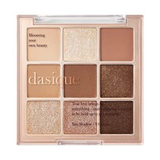 Dasique Shadow Palette #16 바이올렛 니트 l 비건 크루얼티 프리 9가지 블렌딩 가능한 쉐이드 부드러운 매트와 쉬머 마감 화려한 진주 184049
