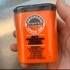 Bronson 陶瓷軸承 滑板長板通用, 如圖所示, 1個