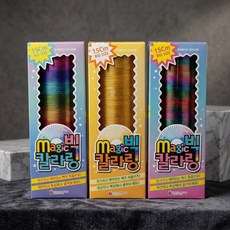 대형 무지개 매직 스프링 슬링키 어린이 계단 놀이 용수철 장난감, 색상랜덤발송, 색상랜덤발송
