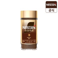 네스카페 수프리모 아메리카노 블랙 병(JAR) 100g, 1개, 1병
