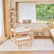 거실 바닥 유아 쿠션 놀이방 매트 아이 층간소음방지 han18618Td, 200-140-1.2cm