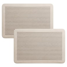 카로히포 빨아쓰는 규조토 미끄럼방지 욕실 발매트, 크림베이지