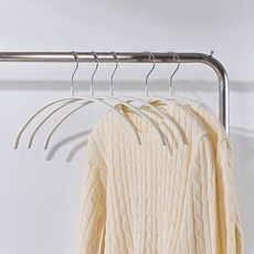 베스트하임 제넥스 논슬립 회전형 라운드 옷걸이, 아이보리, 20개