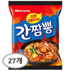 삼양 볶음 간짬뽕 140g, 27개
