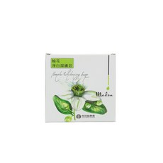 麻豆區農會 柚花潔膚皂 100g 溫和清潔臉部身體適用, 1個, 【一盒】柚花淨白潔膚皂100g