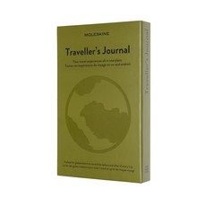 MOLESKINE Traveller's Journal 旅遊筆記本, 橄欖綠色, 1個